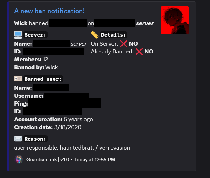 Audit Log Example